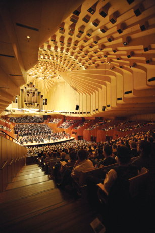 Sydney Opera House, a concert venue in Sydney, Australia
